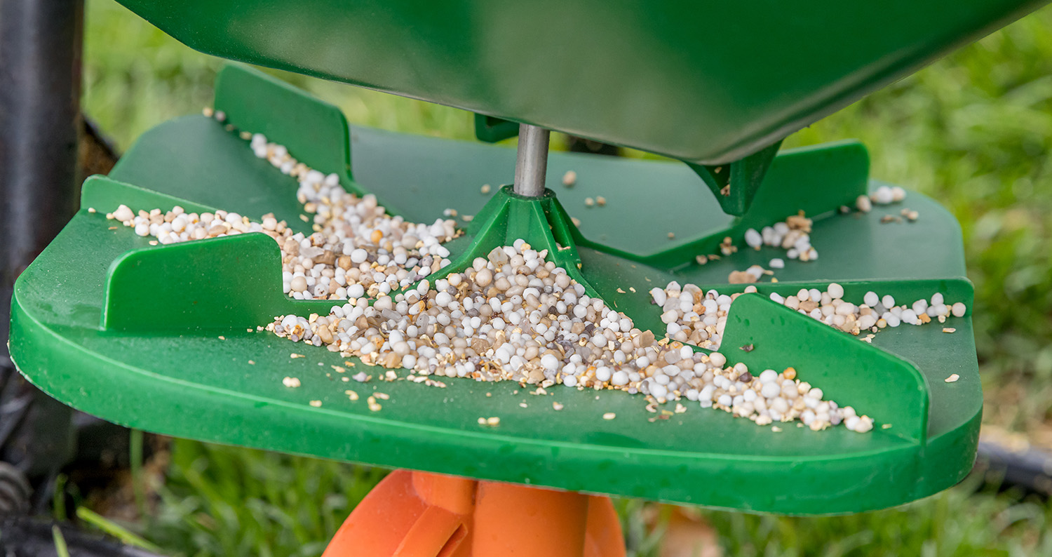 fall fertilization by professionals at central groundskeeping